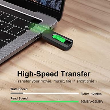 128GB Flash Drive Aiibe USB Flash Drive 128 GB Thumb Drive USB 2.0 Memory Stick Zip Drive Backup Jump Drive Single 128GB 128G USB Drive for PC Laptop - Image 6