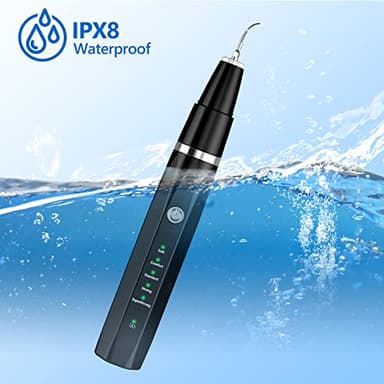 Ni-SHEN Plaque Remover for Teeth - Pet Ultrasonic Cleaner - Teeth Cleaning Kit for Tartar and Stains - Suitable for Dogs and Cats (Black) - Image 6