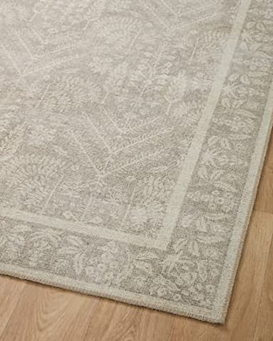 Loloi Rifle Paper Co. Maison Collection MAO-02 Bough Natural 7'-6" x 9'-6", .19" Pile Height, Area Rug - Image 7