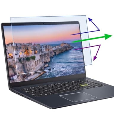 2 Pcs 14 Inch (1920x1200P) Laptop Blue Light Screen Protector, Reduce Eye Strain Anti Glare Blue Light Blocking Screen Protector for 14’’ with 16:10 Resolution HP/Dell/Acer/Asus/Samsung/Lenovo - Image 1