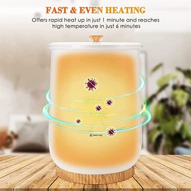 Keenray Towel Warmer, Luxury Towel Warmer Bucket, Large Towel Warmer for Bathroom, Auto Shut Off, Fits Up to Two 40"X70" Oversized Towels, Bathrobes, Blankets, PJ's and More, CL1 - Image 2