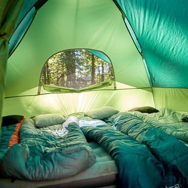 Coleman Sundome 6-Person Tent with Rainfly, Weatherproof Tent Sets Up in 10 Mins - Image 5