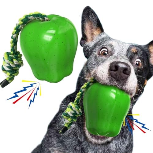 TANGJAK Dog Toy Multi-Functional Pet Toys Long Lasting Dog Chews Squeaky Dog Toys Tough Dog Toys for Gift