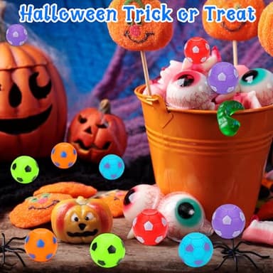 32PCS Fidget Spinner Soccer Balls Sports Birthday Party Favors Bulk for Kids 4-8 8-12 Halloween Goodie Treat Bag Stuffers Classroom Treasure Toys Carnival Prizes Pinata Fillers Mini Return Gifts - Image 7