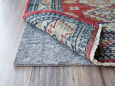 RUGPADUSA - Dual Surface - 10'x12' - 1/4" Thick - Felt + Rubber - Non-Slip Backing Rug Pad - Safe for All Floors - Image 6