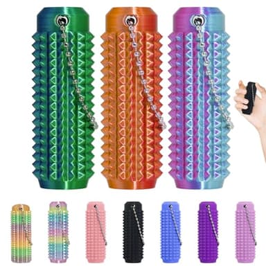 XNJAMG 3pcs Little Ouchies Fidget Toys,Pain Stim Fidget Toy Reduce Stress for Adults,Anxiety Relief Pain Stim,Spiky Fidget Keychain for Anxiety and Stress Reduction,Novelty Gifts for Friends - Image 1