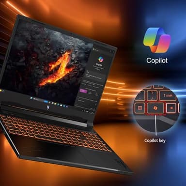 acer Nitro V Gaming Laptop | AMD Ryzen 7 8845HS Octa-Core AI Capable Processor | NVIDIA GeForce RTX 4060 GPU | 16" WUXGA IPS 165Hz Display | 16GB DDR5 | 1TB Gen 4 SSD | Wi-Fi 6E | ANV16-41-R5J0 - Image 7