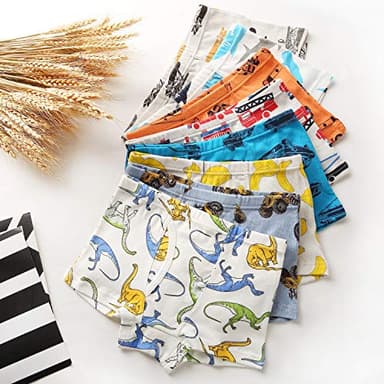 Taxzode Boys'Boxer Briefs 8-piece set-2-3T 3-4T 4-5T 5-6years 7-8years 4-5T - Image 4