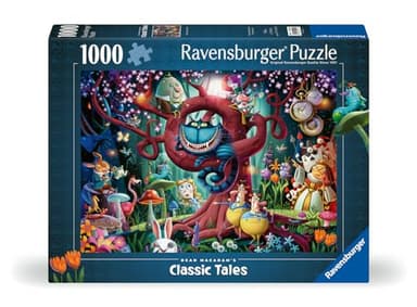 Ravensburger - Most Everyone is Mad - 1000 Piece Jigsaw Puzzle - Stunning Rendition of Alice in Wonderland - Bold, Imaginative Scene - Ideal Gift - Frameable Art - Screen-Free Fun - Puzzles for Adults - Image 2