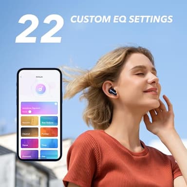 Soundcore by Anker Life P2 Mini True Wireless Earbuds, Bluetooth 5.2, 10mm Drivers for Big Bass, Custom EQ, 32H Playtime, Fast Charging, Comfortable, Tiny Size for Daily Use, Commute, Work - Image 3