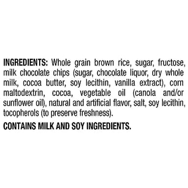 Quaker Large Rice Cakes, Chocolate, 7.23 oz Bags, (3 Pack), Gluten Free, Whole Grain, No Added Colors - Image 3