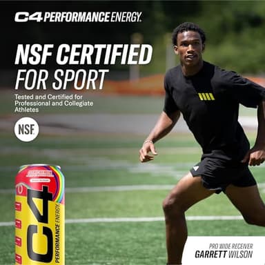 Cellucor C4 Performance Energy Drink | Cosmic Rainbow | Zero Sugar Carbonated Preworkout Energy | 200mg Caffeine with Beta Alanine | 16 Fl Oz (12 Pack), Packaging May Vary - Image 8