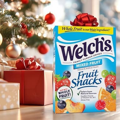 Welch's Fruit Snacks, Mixed Fruit Snack Box, Stocking Stuffers, Gluten Free, 0.8oz Snack Packs (Pack of 40 - Image 6