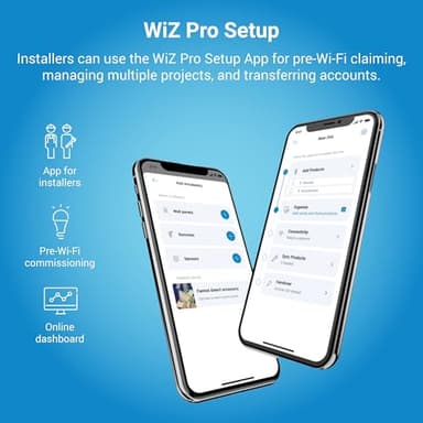 HLB6099WZRGBWMWR: HALO 6” Smart Wi-Fi Slim Canless LED Downlight Powered by WiZ Pro, Dimmable Full Color with Smart Home Integration - Image 9