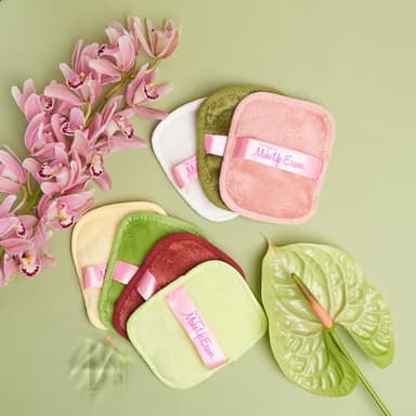 The Original MakeUp Eraser, 7-Day Set, Erase All Makeup with Just Water, Including Waterproof Mascara, Eyeliner, Foundation, Lipstick, Sunscreen, and More! Plant Power, 7ct. - Image 6