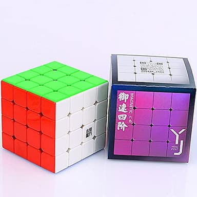 LiangCuber YongJun YuSu Speed Cube 4x4 Magnetic Stickerless, YJ Magic Cube 4x4x4 Stickerless 61mm - Image 5