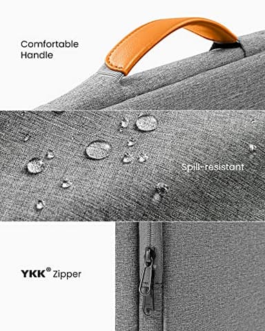 tomtoc 360 Protective Laptop Carrying Case compatible with 14-inch MacBook Pro M4/M3/M2/M1 Pro/Max 2024-2021, 12.9-13 Inch iPad Pro/Air, Water-Resistant MacBook Accessory Bag Sleeve - Image 7
