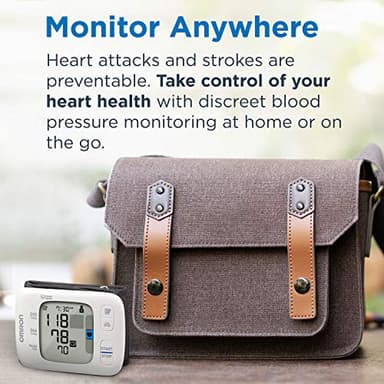 OMRON Gold Blood Pressure Monitor - Clinically Validated Wrist Blood Pressure Monitor - Use OMRON Connect App for Unlimited Free Measurements - Image 5
