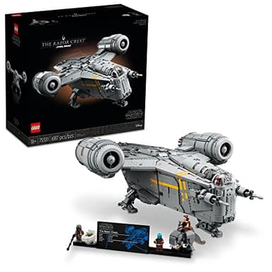 LEGO Star Wars The Razor Crest UCS Set, Ultimate Collectors Series Starship Model Kit for Adults, Large Iconic The Mandalorian Memorabilia Collectable, 75331 - Image 1