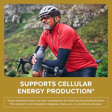 Qunol Ubiquinol CoQ10 200mg Softgels, Powerful Antioxidant for Heart and Vascular Health, Essential for Energy Production, Natural Supplement Active Form of CoQ10, 120ct Softgels - Image 7