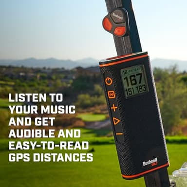 Bushnell Golf Wingman View Golf Speaker with GPS Distances - Image 7