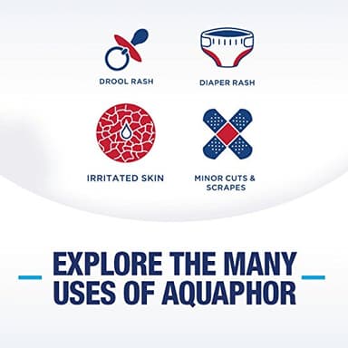 Aquaphor Baby Healing Ointment Advanced Therapy Skin Protectant, Dry Skin and Diaper Rash Ointment, 7 Oz Tube - Image 8