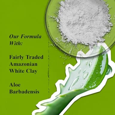 Kiehl's Rare Earth Deep Pore Cleansing Mask, Pore-Minimizing Face Mask for Clogged Pores, Detoxifies & Refines Skin, Absorbs Excess Oil, with Amazonian White Clay & Aloe Vera - 4.2 fl oz - Image 5