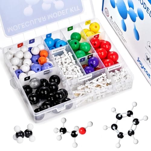 JoyCat Molecular Model Kit (238pcs), Organic Chemistry Molecule Science Gifts for Ochem and Inorganic Students and Teachers - Image 1
