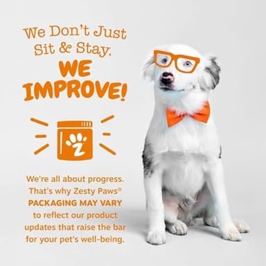 Zesty Paws Senior Dog Multivitamin Treats - Glucosamine for Dogs + Digestive Enzymes & Probiotics - Grain Free Dog Vitamins and Supplements for Skin & Coat + Immune Health Beef - Advanced - 90ct - Image 7