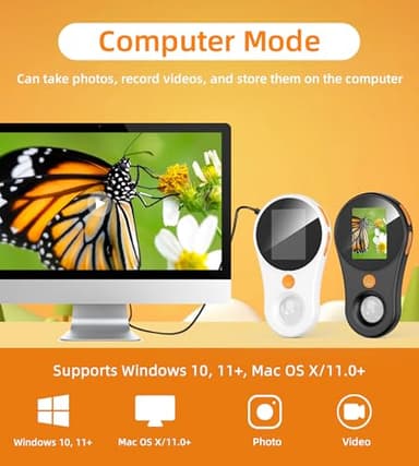 Digital Microscope Handheld 2.0 inch IPS Color Screen,Portable Digital Magnifying Glass 500x,Marco Microscopes,uilt-in 8LED Lights,USB Compatible with PC Windows, Mac OS - Image 5