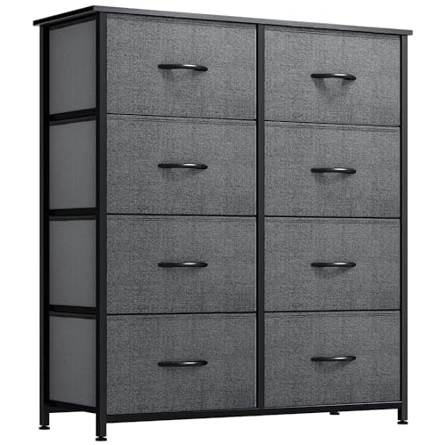 YITAHOME Dresser for Bedroom, Fabric Dresser with 8 Drawers, Tall Chest of Drawers for Closet - Image 1