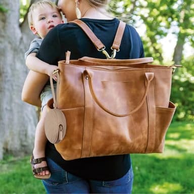 2 Pack Silicone Pacifier Holder Case, Baby Pacifier Holder Pouch for Newborn, Boys and Girls, Portable Silicone Pacifier Bags (Natural+Sage) - Image 2