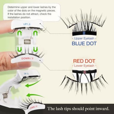 LASHVIEW Upgrade Soft Magnetic Eyelashes with Applicator, Reusable Magnetic Lashes Natural Look, No Glue Needed, Windproof & Waterproof for All-Day Comfort (L01) - Image 6