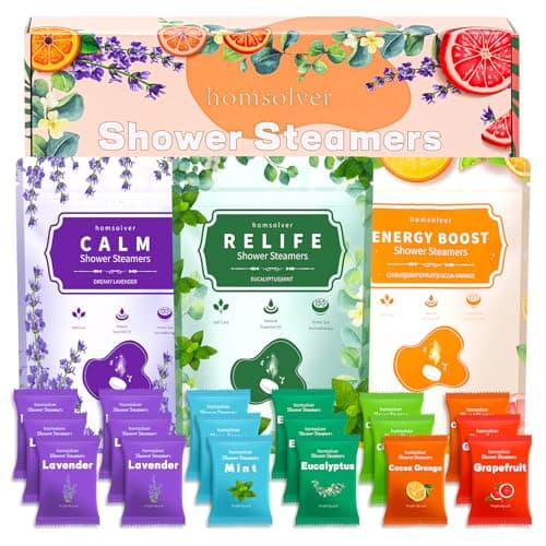 Bridesmaid Gifts, 18 Pack Shower Steamers Aromatherapy Essential Oils, Wedding Birthday Gifts for Her, Women, Mom, Wife, Sisters, Best Friends, BFF, Luxury Self Care Relief Relax - Image 1