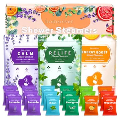 Bridesmaid Gifts, 18 Pack Shower Steamers Aromatherapy Essential Oils, Wedding Birthday Gifts for Her, Women, Mom, Wife, Sisters, Best Friends, BFF, Luxury Self Care Relief Relax - Image 1