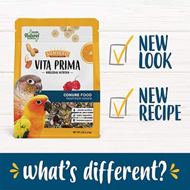 Sunseed Vita Prima Wholesome Nutrition Conure Food, 3 LBS, (Model: 59761) - Image 3