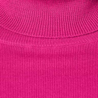 Amazon Essentials Women's Classic-Fit Lightweight Long-Sleeve Turtleneck Sweater (Available in Plus Size), Bright Pink, Medium - Image 7
