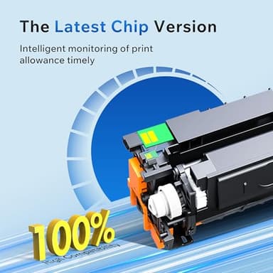 055 055H Toner Cartridge Set Replacement for Canon 055 Toner Cartridge Set High Capacity for Canon Color ImageCLASS MF743Cdw MF741Cdw MF746Cdw MF743 Printer (Black Cyan Magenta Yellow, 4-Pack) - Image 6