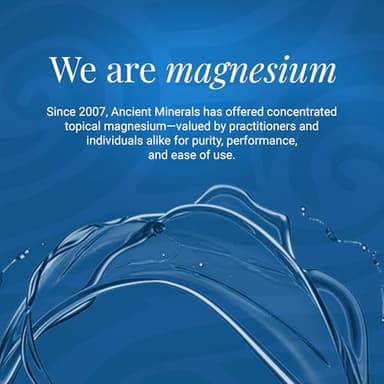 Ancient Minerals Magnesium Oil Refill Bottle, high Concentration Topical Genuine Zechstein Magnesium Chloride Topical Magnesium (33oz) - Image 2