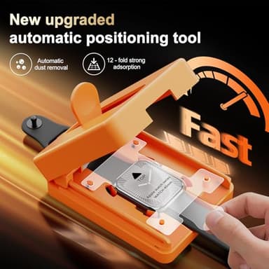 HelloDeere 3 Pack for Apple Watch Series 10 46MM Screen Protector, [Automatic Align Tech], Easy Installation Kit, Flexible HD Transparent,Anti-Scratch,Bubble Free,Waterproof,Touch Sensitive [Non-Glass] - Image 2