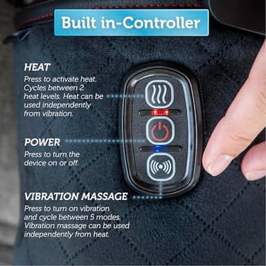 COMFIER Heated Knee Massager with Heating Pad for Knee Pain Relief,Gifts for Dad Mom Men Women,Knee Warmers Wrap,Heated Knee Pad for Men Women Seniors - Image 8