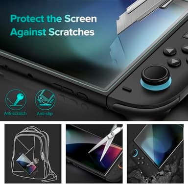 ivoler 4-Pack Tempered Glass Screen Protector Designed for Nintendo Switch 2 2025 with [Alignment Frame] Transparent HD Clear[Updated Version] Screen Protector for Switch 2 7.9'' - Image 6