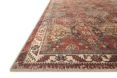 Loloi Loren Collection LQ-16 Spice/Multi 8'-4" x 11'-6" Area Rug - Image 3