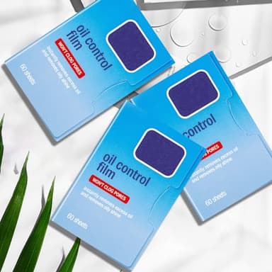 1 Pack Oil Blotting Sheets for Face (60 Sheets) - Oil Absorbing Blotting Papers for Oily Skin, Makeup-Friendly & Portable Oil Wipes - Image 6