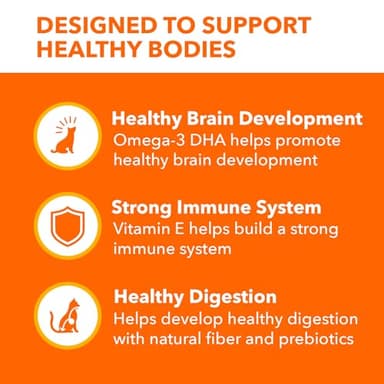 IAMS Proactive Health Healthy Kitten Dry Cat Food with Chicken, 16 lb. Bag - Image 4