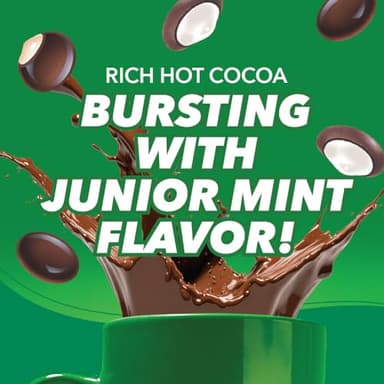 Junior Mints Chocolate Mint Flavored Hot Chocolate Pods, Compatible with 2.0 K-Cup Brewers, 12 Count (Pack of 6) - Refreshing Mint Cocoa - Image 6
