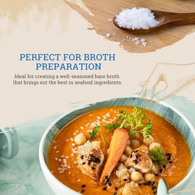 52USA Sea Salt, 2lb - 32oz (1 Pack), Coarse Grain, Salt Grinder Refill, Perfect Coarse Sea Salt For Cooking, All Natural Sea Salt - Image 6