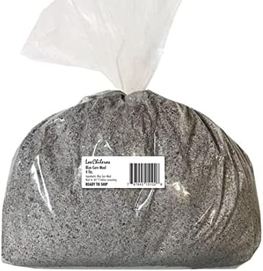 Los Chileros Blue Corn Meal 4lb bulk bag - Image 3