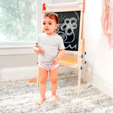 BIG ELEPHANT Baby Girls Training Underwear, Toddler Cotton Potty Training Pants Soft Absorbent, 3T - Image 3