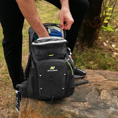 N NEVO RHINO Hydration Backpack, 18L Multipurpose Hiking Backpack with 3L Water Bladder, Water Backpack Insulated Hydration Pack Ideal for Hiking and Cycling - Image 8
